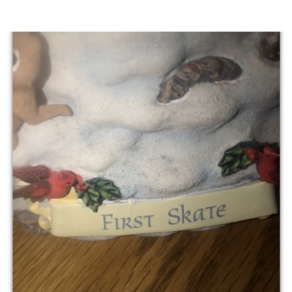 Breyer Horse "First Skate" Snow Globe (No Box). USED (Stored in Curio) - Picture 5 of 5